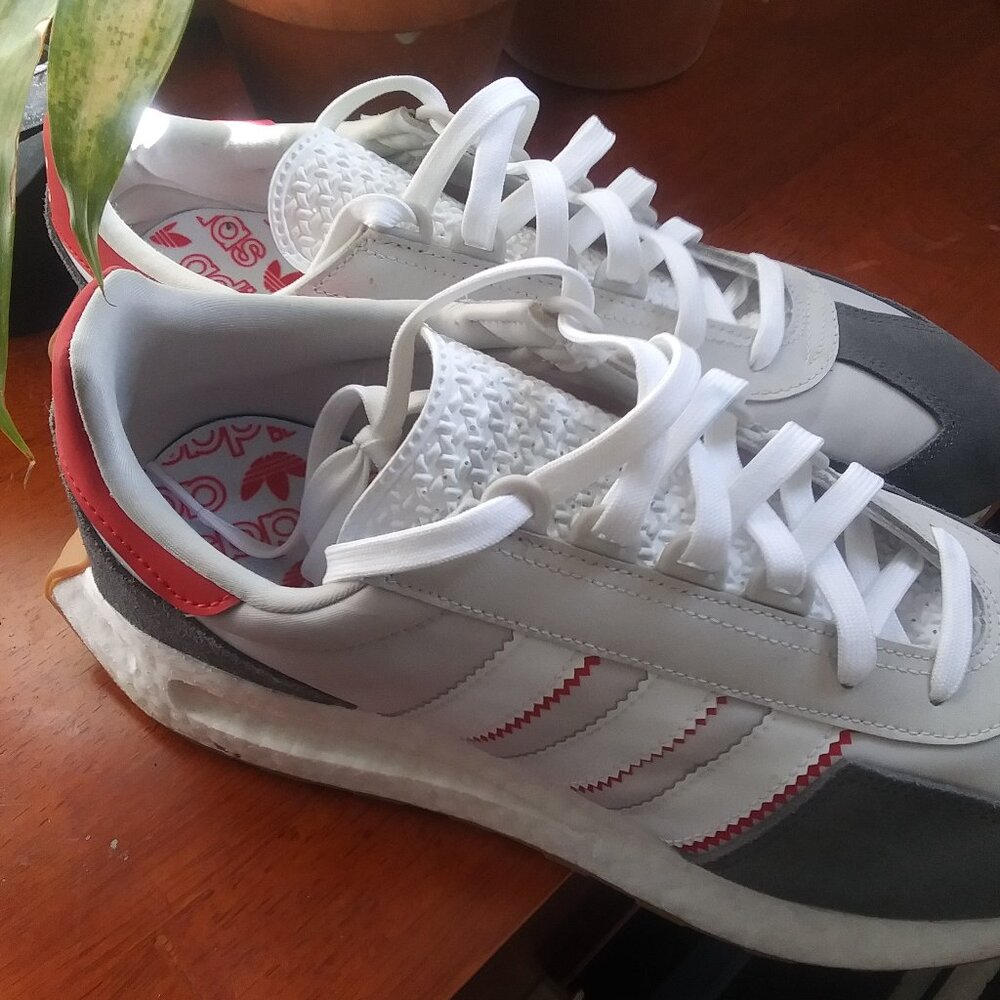 Men's Adidas Retropy E5 J 'Grey Cloud White' 12.5 Sneakers Shoes BEST OFFER!!